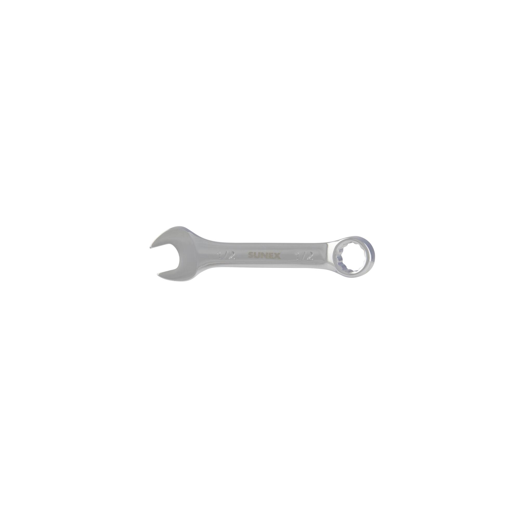 Sunex Tools Stubby Combination Wrench — 1/2in., Model# 993016